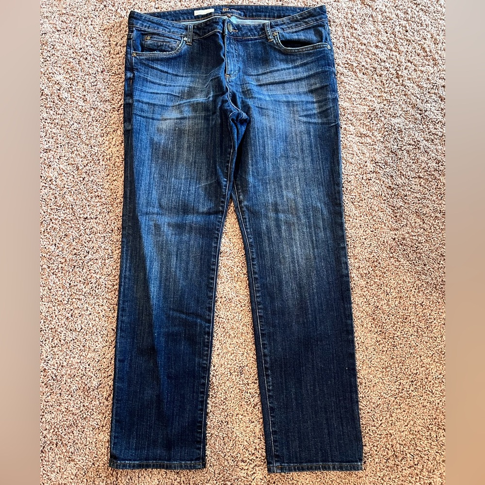 Catherines Blue Denim Boyfriend Jeans